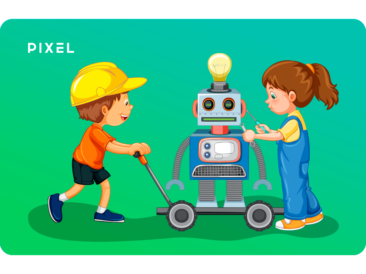 Студия робототехники. Совместная работа с родителями Максумов Ибрахим группа "Солнечный луч"